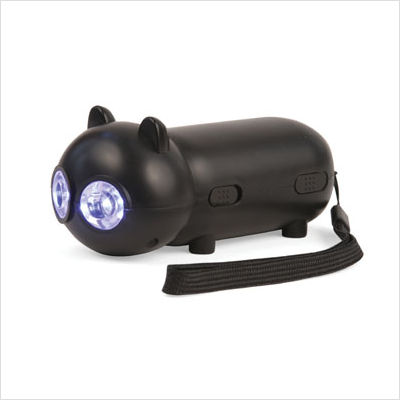 Kikkerland samopunjiva džepna LED lampa Crna Mačka  FL08-EU