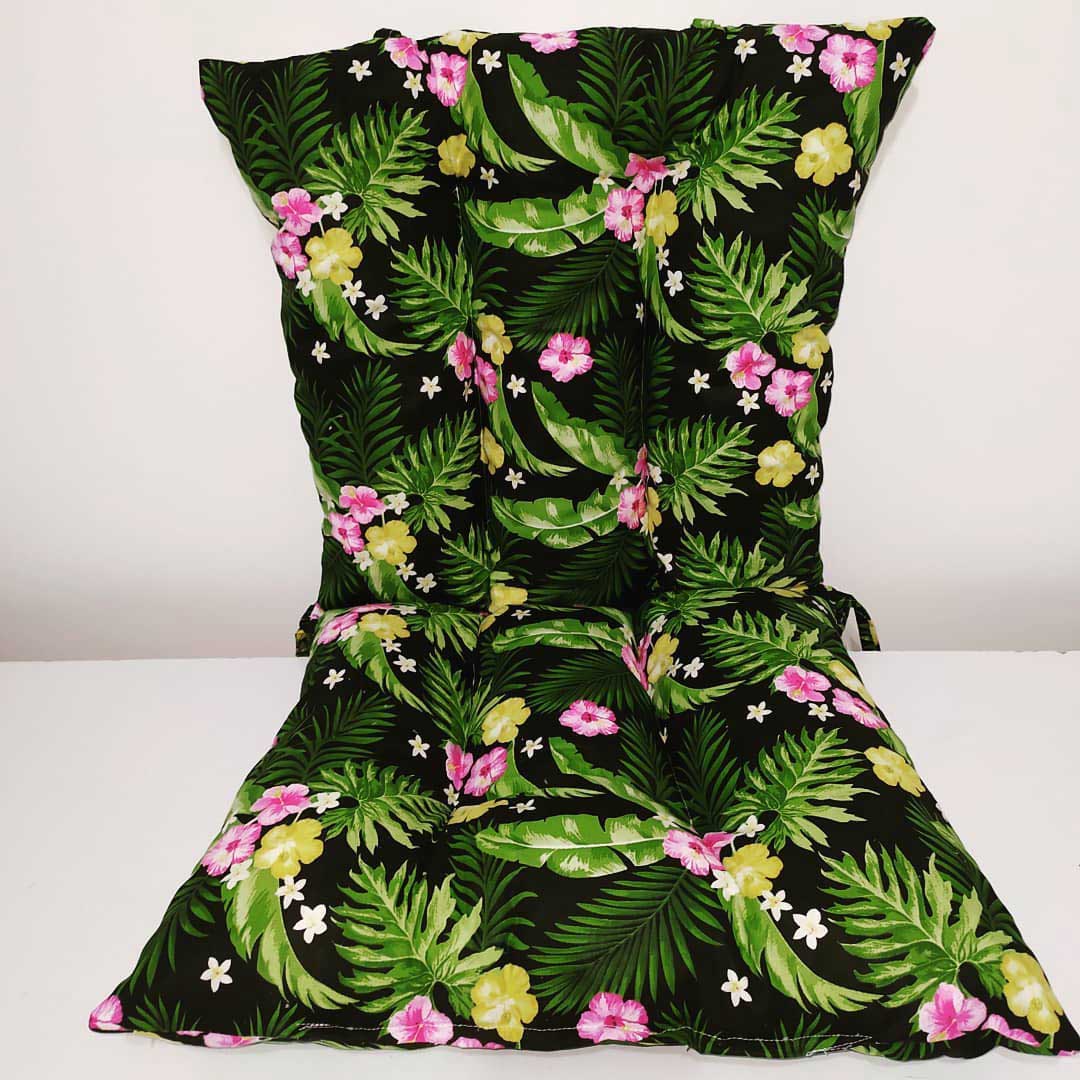 Jastuk Za Stolicu Sa Naslonom 1 kom. 60 x 120 cm GREEN FLO