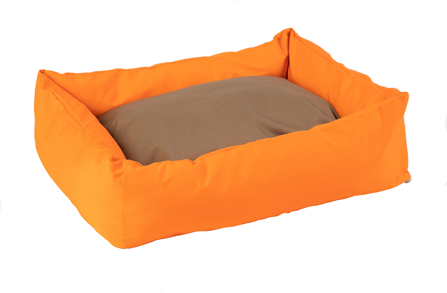 Pet Line Krevet za pse Square Orange - Beige 65cm 6-8