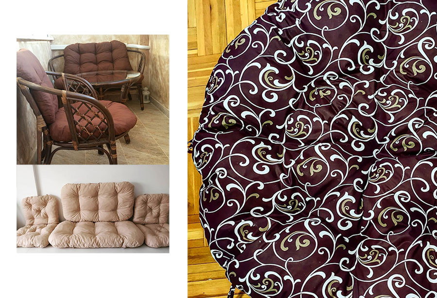 Jastuci za bambus ratan garnituru Bahama BROWN ORNAMENT