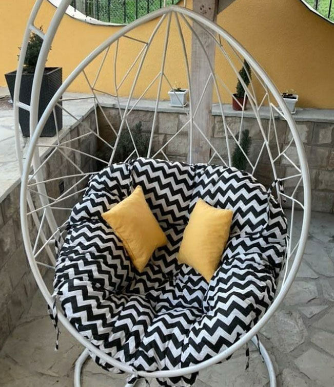 Jastuk Za Jaje Baštensku Ljuljašku - 120 cm - Cik Cak Bw