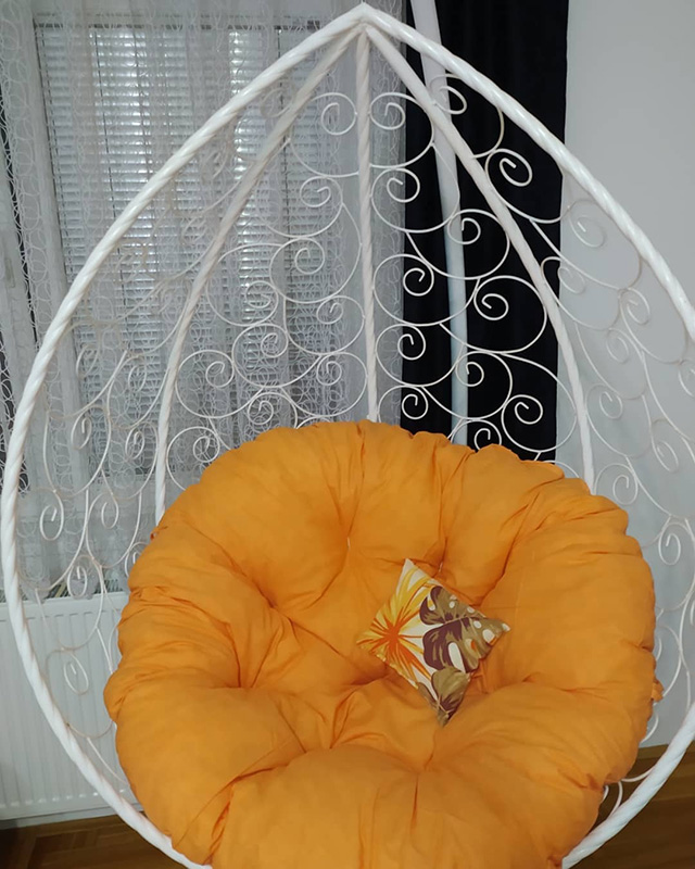 Jastuk Za Jaje Baštensku Ljuljašku - 140 cm - Orange