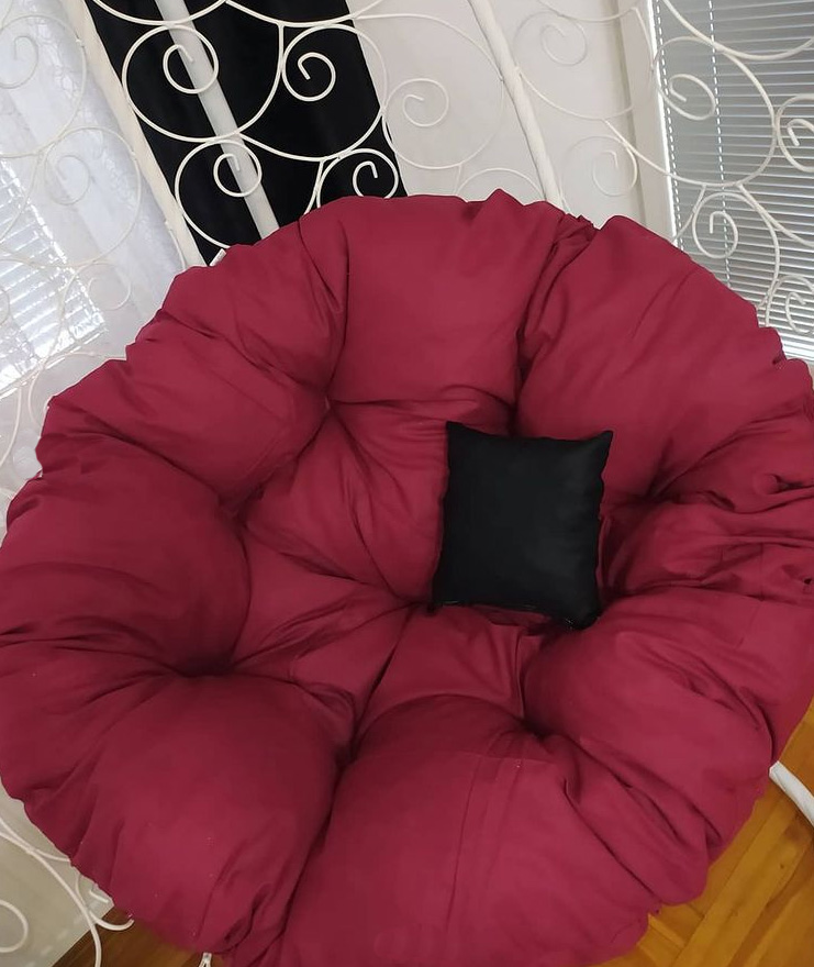 Jastuk Za Jaje Baštensku Ljuljašku - 120 cm - Cherry