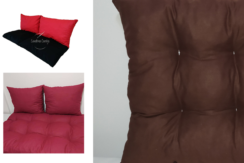 Jastuci za garniture od paleta - 100 x 50 x 50 cm - Brown