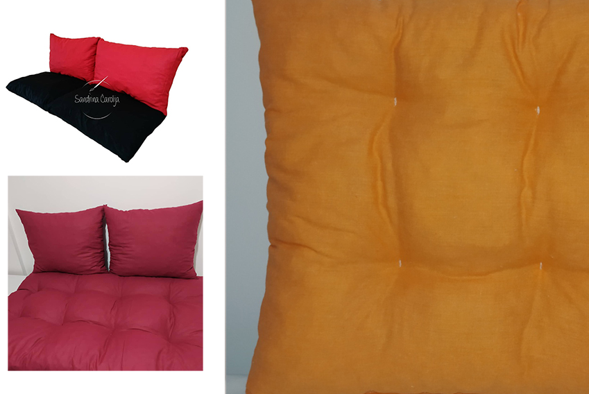 Jastuci za garniture od paleta - 100 x 50 x 50 cm - Orange