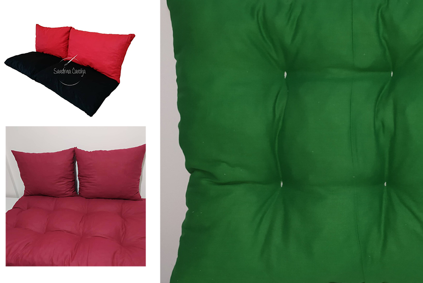 Jastuci za garniture od paleta - 130 x 50 x 50 cm - Green