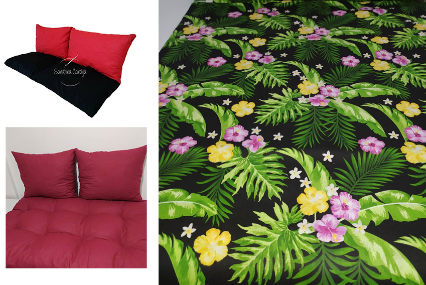 Jastuci za garniture od paleta - 130 x 50 x 50 cm - Green Flo