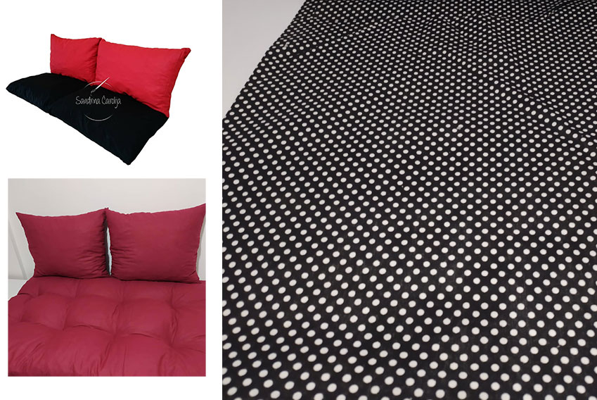 Jastuci za garniture od paleta - 160 x 50 x 50 cm - Dots