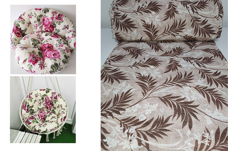 Jastuci za Makrame ljuljašku Nitt - Flora Brown