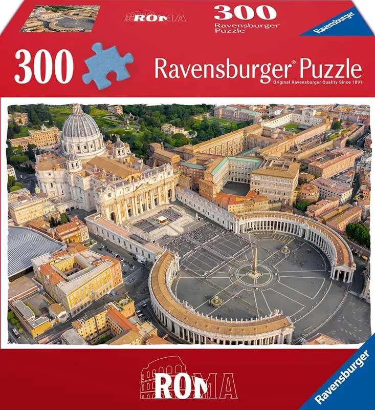 Slagalica za odrasle 300 delova Trg Svetog Petra Ravensburger 12004038