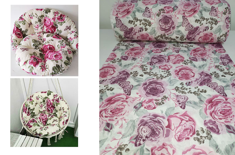 Jastuci za Makrame ljuljašku Nitt - Roses