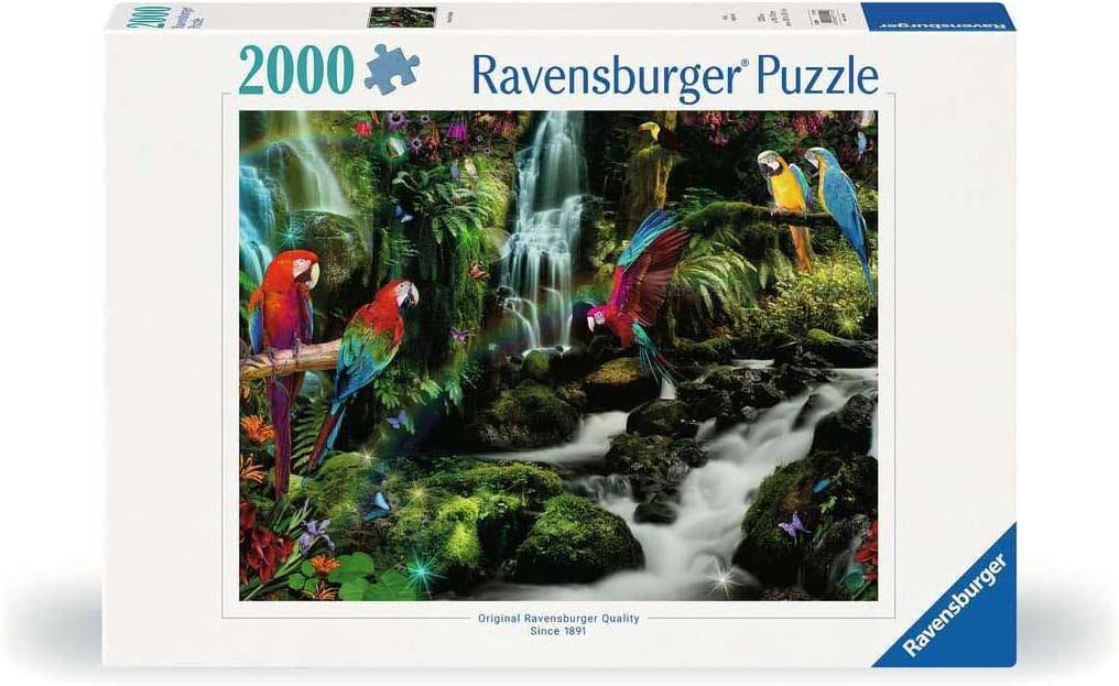 Puzzle slagalica 2000 delova Šareni papagaji Ravensburger 17111