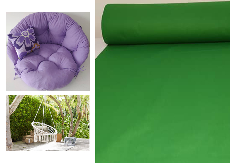 Jastuci za Makrame ljuljašku Green