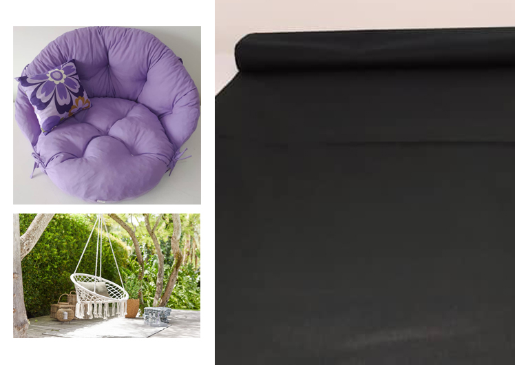 Jastuci za Makrame ljuljašku Black