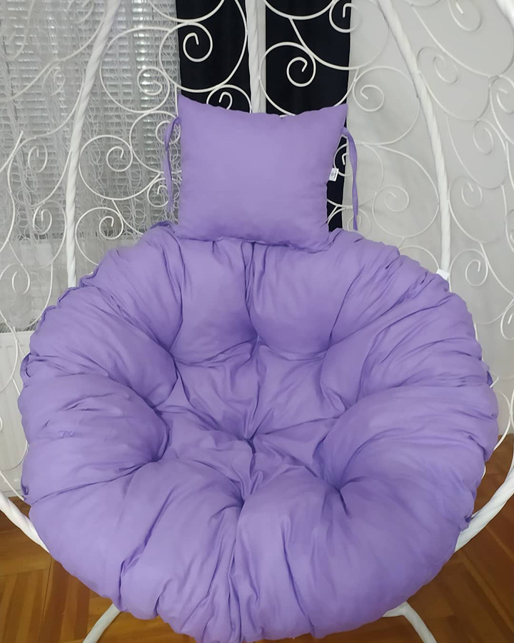 Jastuk Za Gnezdo Baštensku Ljuljašku 140 cm Lila