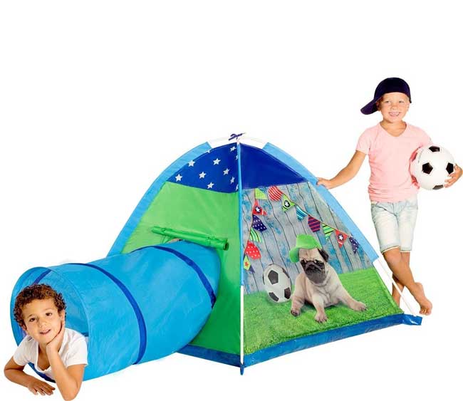Dečiji šator sa tunelom Micasa Puppy Tent