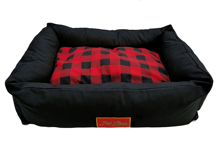 Pet Line Krevet za psa - Četvrtasti Karirani Veličina L P803L-2-25