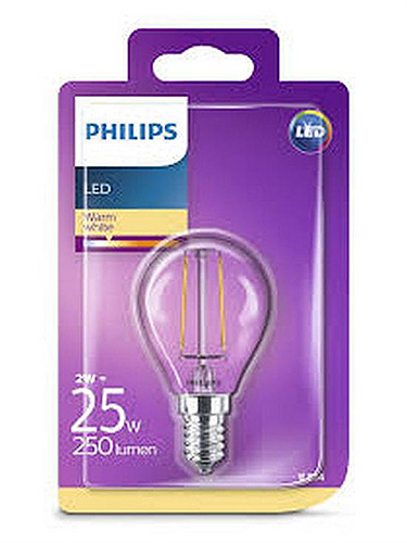 Philips Led sijalica 2.3W(25W) P45 E14 bistra PS575