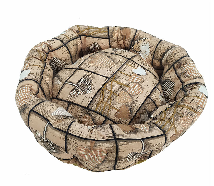 Pet Line Krevet za pse Kružni 45cm Braon P804XS-75