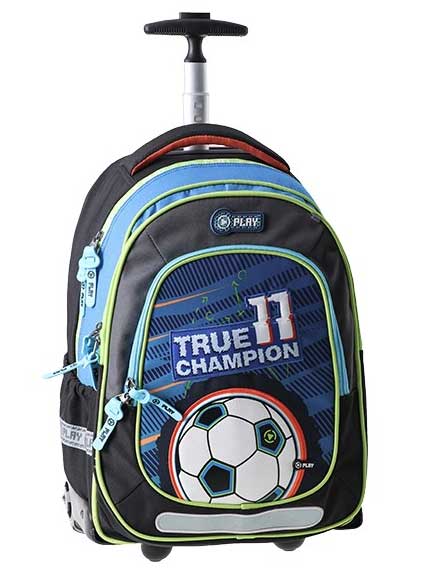 Play Školski ranac sa točkićima Trolley - True champion 11