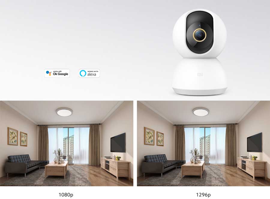 Xiaomi Mi 360° Kućna nadzorna kamera 2K