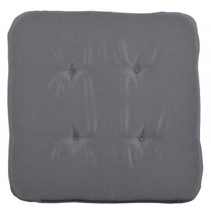 Jastuk - Sedalica za stolicu 38x38x2.5 Sivo - Image 1
