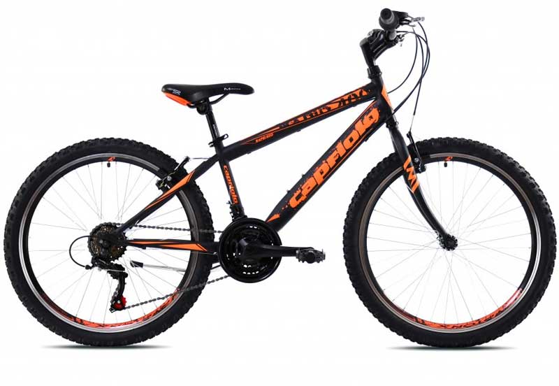 Dečiji Bicikl Rapid 24 crno-oranž 921340-13
