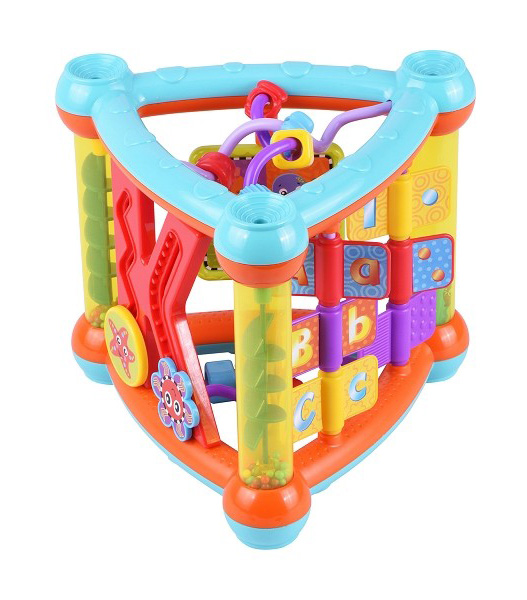 INFUNBEBE igračka za bebe trougao sa aktivnostima 4M+