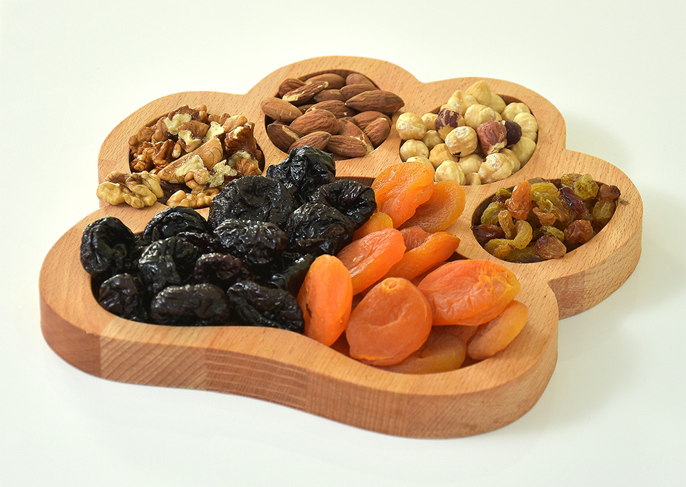 Daska od drveta bukve u obliku šape - dodatni pogled