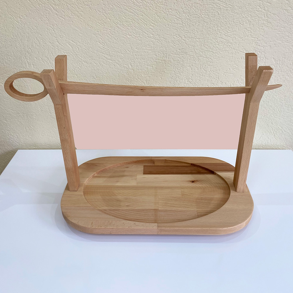 Daska za posluživanje od drveta bukve sa sabljom - dodatni pogled