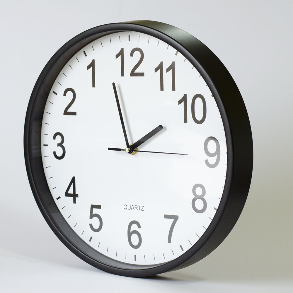 Zidni sat naopačke - dodatni pogled