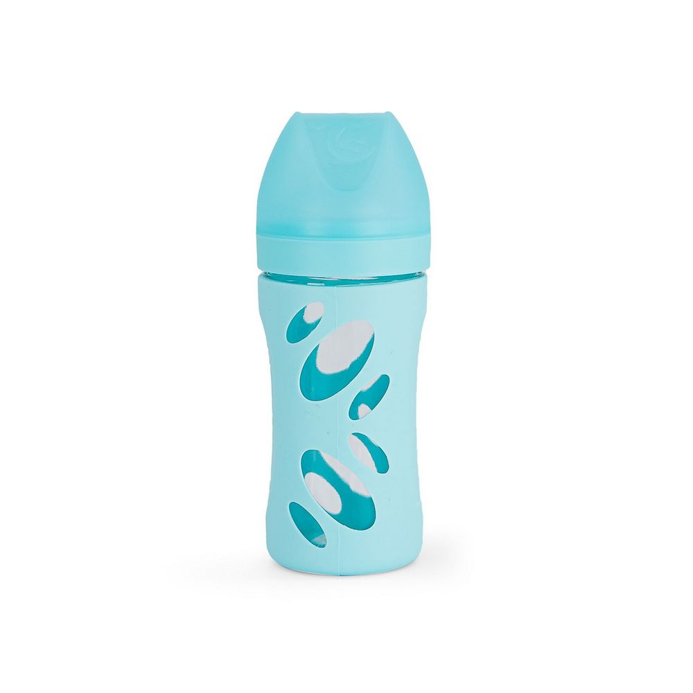 TWISTSHAKE Anti-colic staklena flašica 260ml Pastel Blue - dodatni pogled