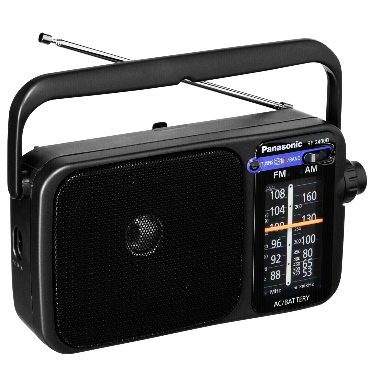 Tranzistor - prenosni radio prijemnik Panasonic RF-2400DEG-K - dodatni pogled
