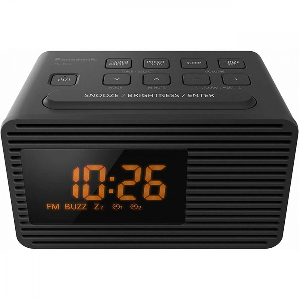 Sat Radio Prijemnik Budilnik Sa Dva Alarma Panasonic RC-800EG-K - dodatni pogled