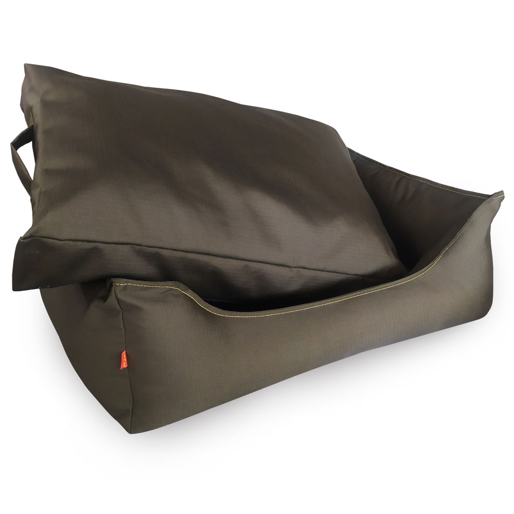 Pet Line Krevet za pse 2u1 Sqare Olive veličina L - dodatni pogled