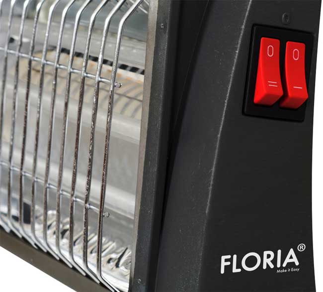 Kvarcna grejalica 1200W Floria ZLN2199 - dodatni pogled