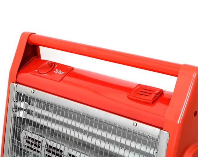 Kvarcna grejalica 1600W Floria ZLN1114 Red - dodatni pogled