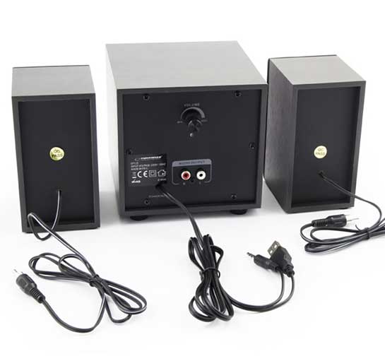 Esperanza 2.1 zvučnici za računar EP123 - dodatni pogled