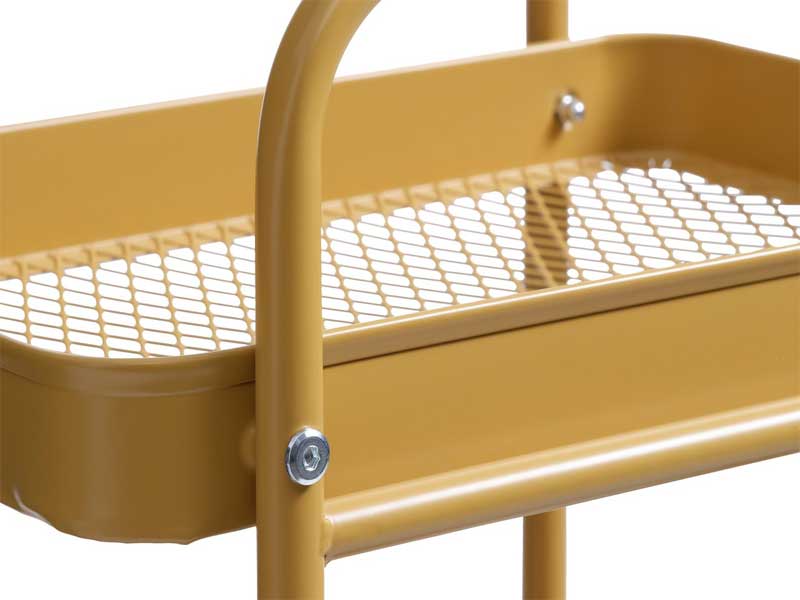 Metalna polica sa točkićima Grefen - dodatni pogled