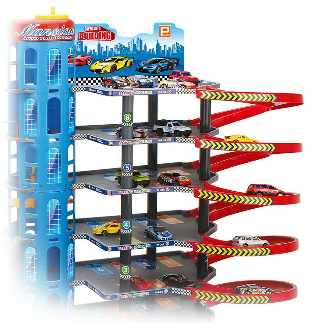 Velika Garaža Parking sa autićima - dodatni pogled