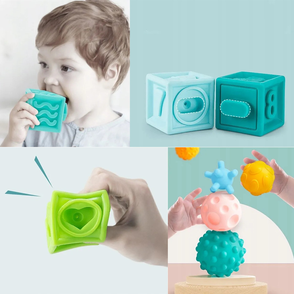 Meki gumeni blokovi za igru 20 delova Little world 888024 - dodatni pogled