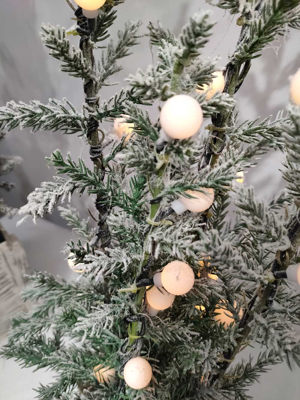 Novogodišnje Jelke Sa Lampicama Deco Wood - dodatni pogled