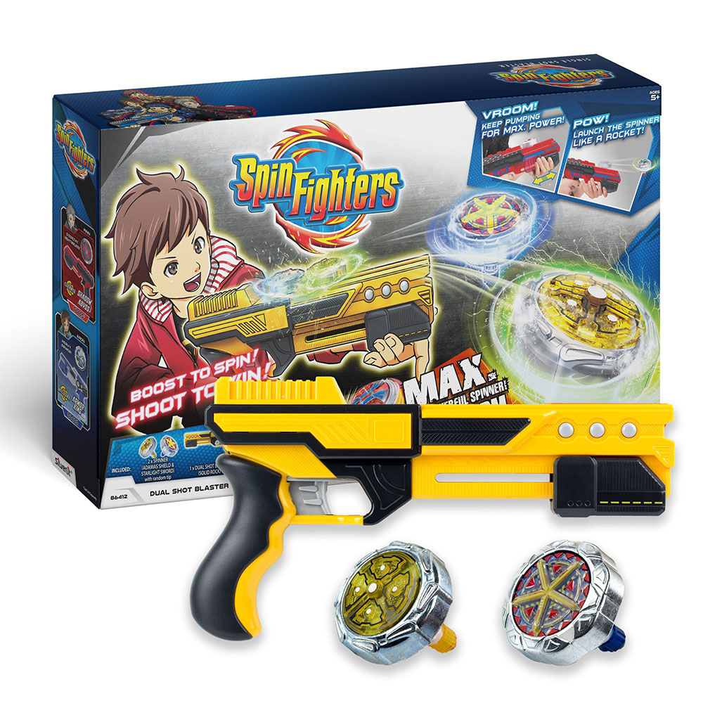 SPIN FIGHTERS Pištolj Dual Solid Rock Fighter - dodatni pogled