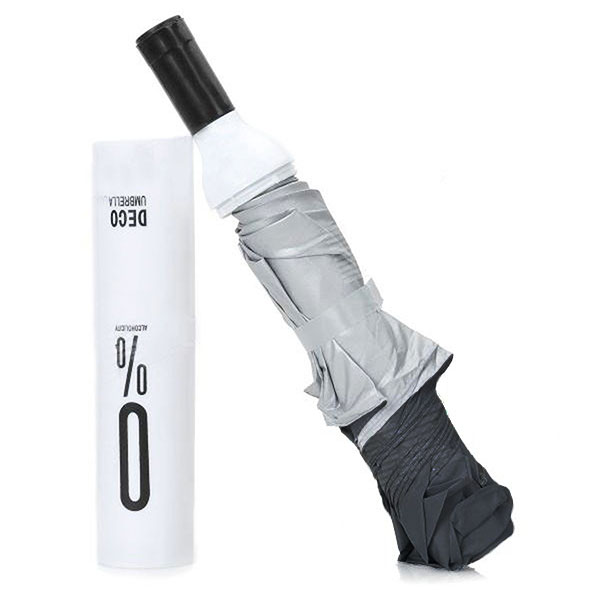 Mali crni kišobran u boci Deco Umbrella - dodatni pogled
