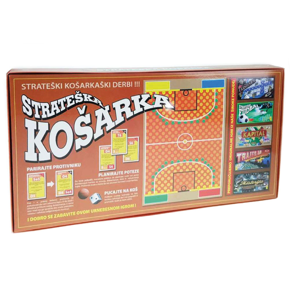 Društvena igra Strateška košarka - dodatni pogled