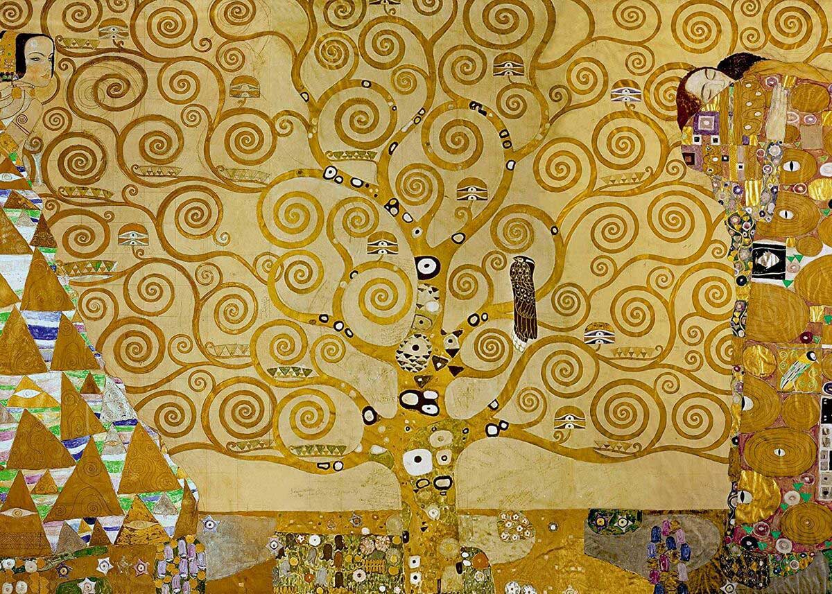 Puzzle slagalica 1000 delova Drvo života - Gustav Klimt Ravensburger  - dodatni pogled