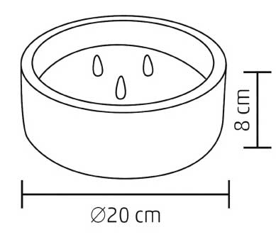 Ukrasna LED sveća sa efektom plamena CDL20 - dodatni pogled