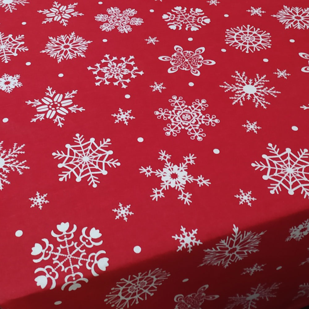 Dekorativni novogodišnji stolnjak Eira Red 180x130cm - dodatni pogled