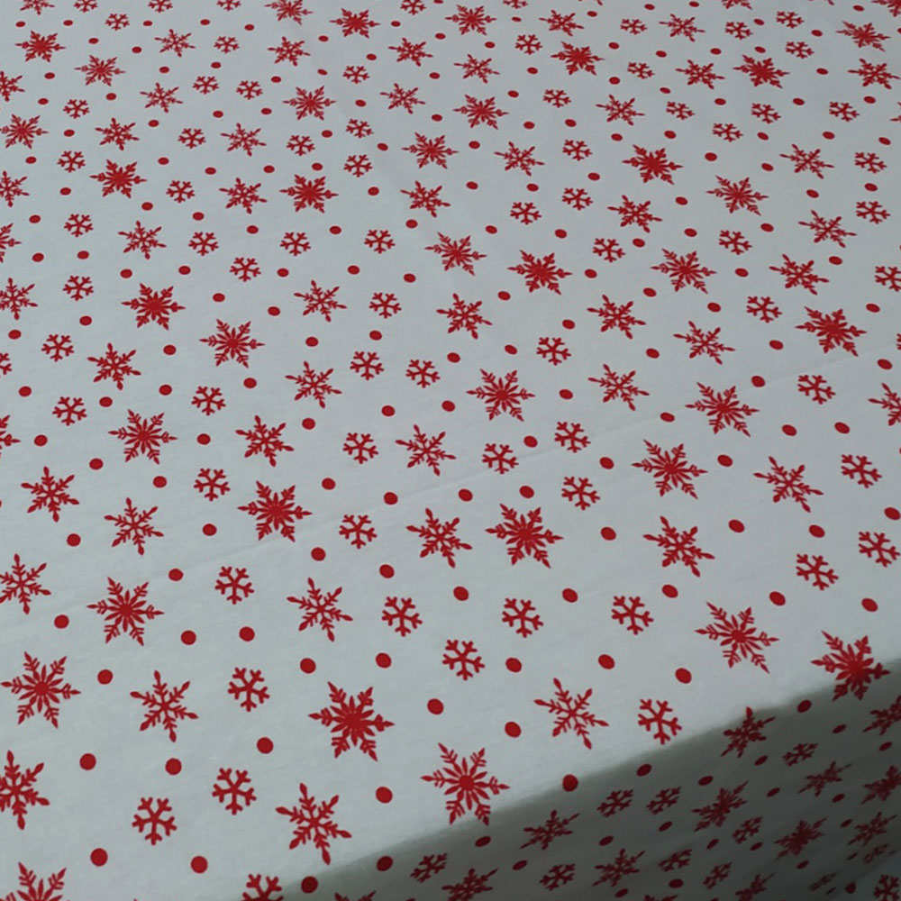 Dekorativni novogodišnji stolnjak Red Alaska 180x130cm - dodatni pogled