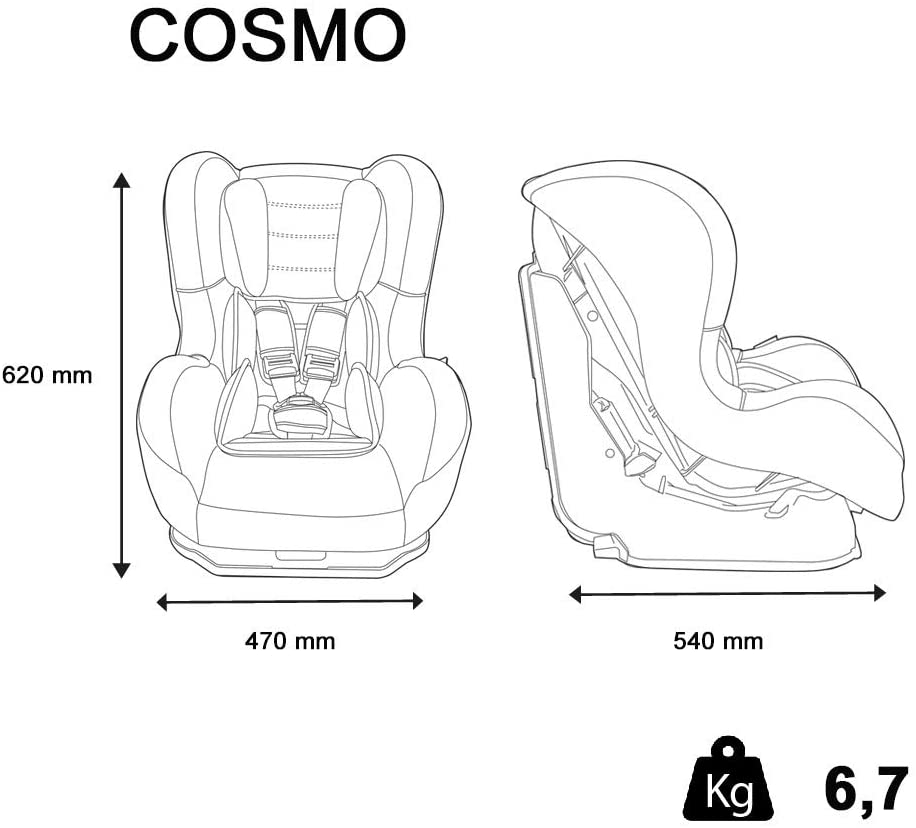 Auto sedište Nania Cosmo Luxe Mickey Mouse 0-25kg - dodatni pogled